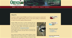 Desktop Screenshot of orendalandtrust.org